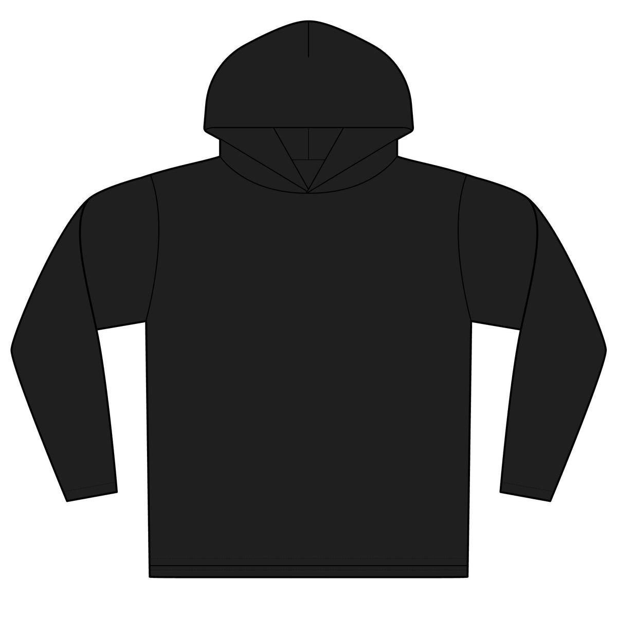Reel Men Fishing Hoodie — Gold Angler Graphic Pullover