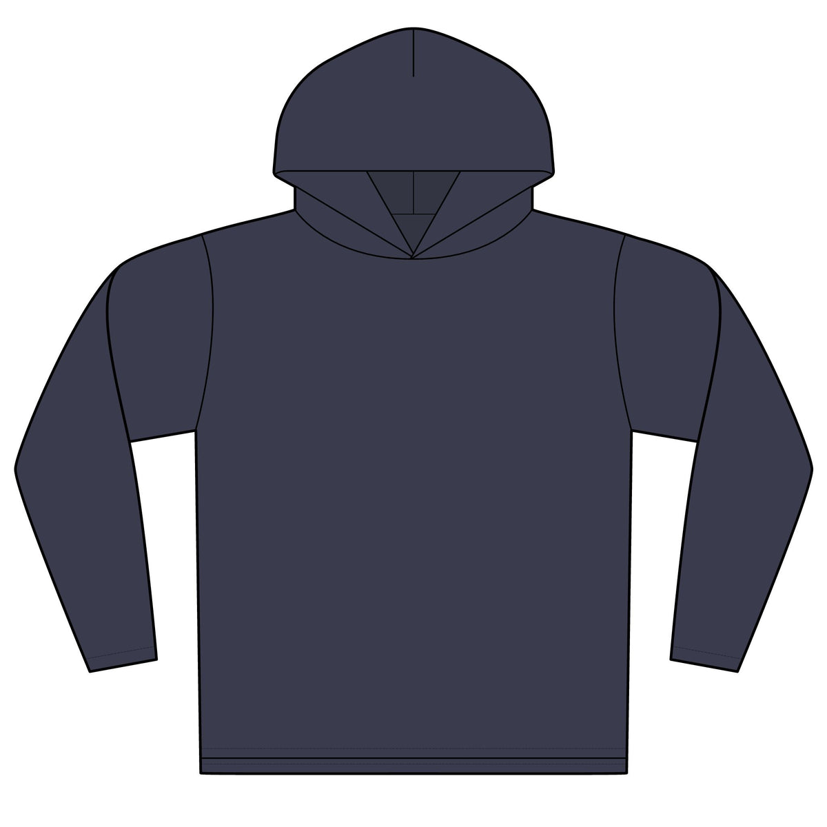 Reel Men Fishing Hoodie — Gold Angler Graphic Pullover