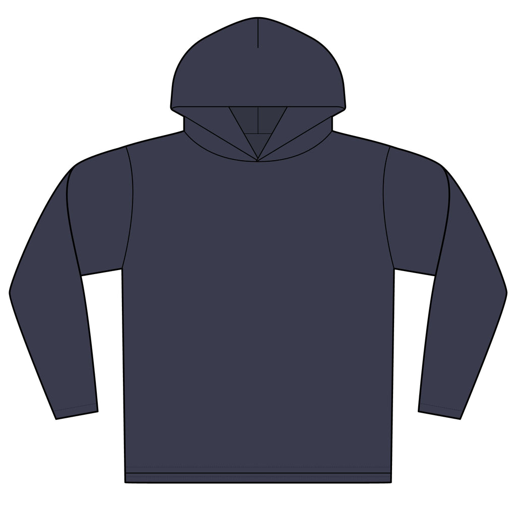 Reel Men Fishing Hoodie — Gold Angler Graphic Pullover