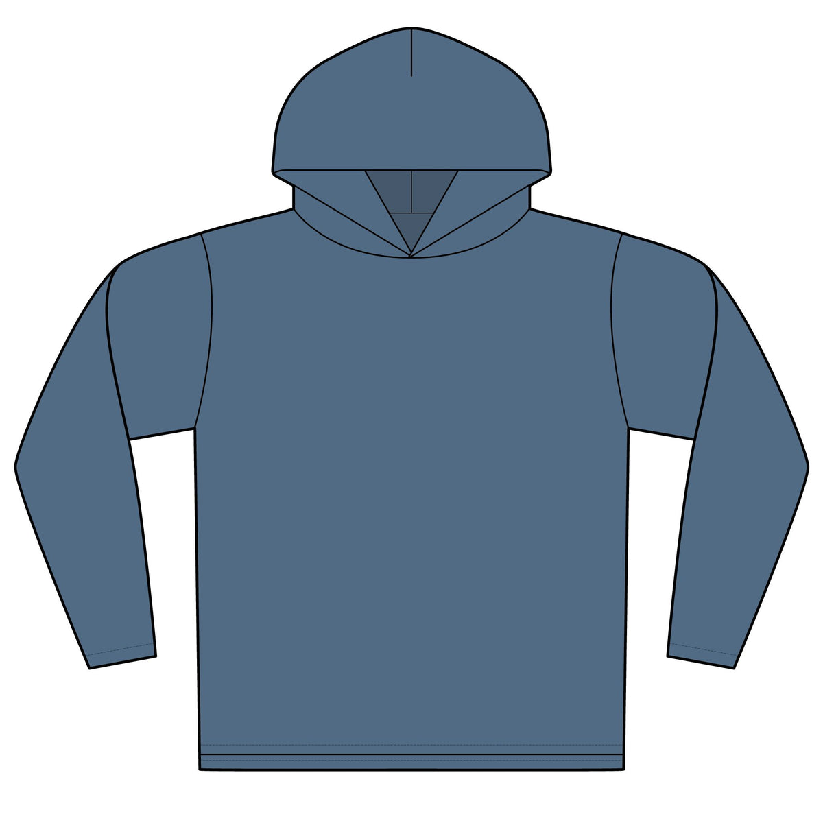 Reel Men Fishing Hoodie — Gold Angler Graphic Pullover